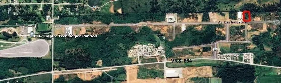 Localizado em Farroupilha, na localidade de Linha Palmeiro, este terreno de 2.885,87m² est - Foto 2