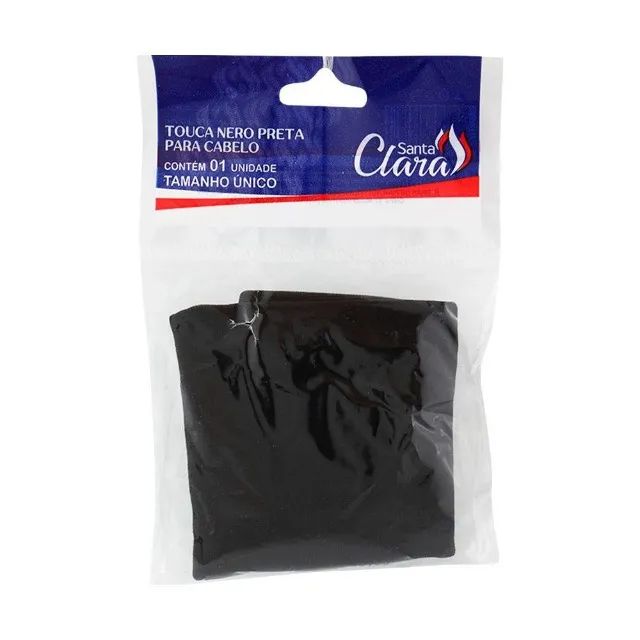 Touca Nero Com Barra Preta Santa Clara