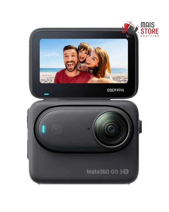 Câmera Insta360 Go3S -128GB 4k- Preta e Branca- (Novo/Lacrado)