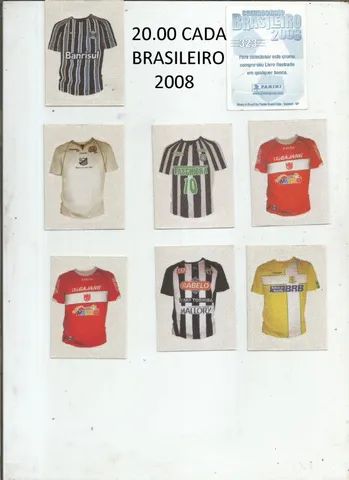 figurinhas especiais - brasileiro 2008 a partir 8.00 cada