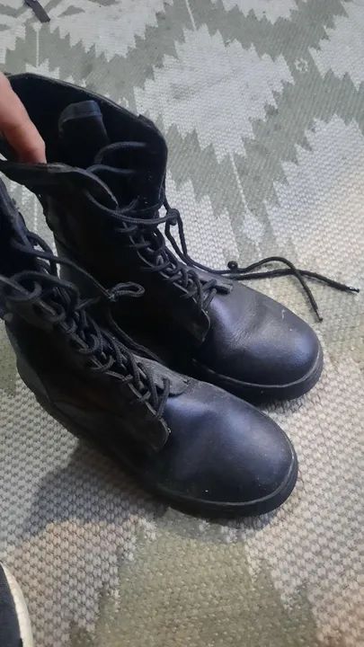 Bota unissex de couro  - Foto 5