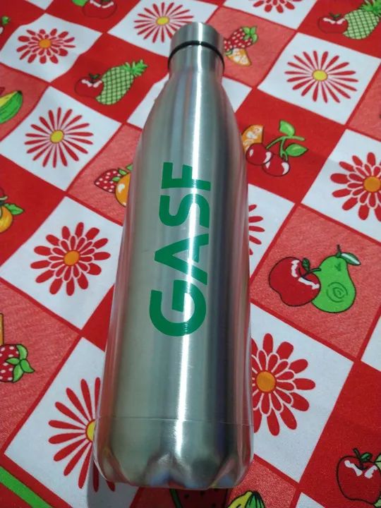 Garrafa de água térmica de aço inoxidável - Foto 3