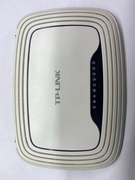Roteador Tp-link Tl-wr841nd Branco E Preto 220v - Foto 2