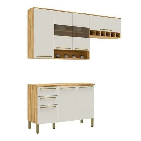 Cozinha Napoli Prime 100% MDF, 3 Peças  - Foto 4