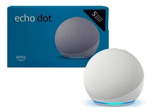 Amazon Echo Dot 5th Gen com assistente virtual Alexa deep sea blue 110V/240V