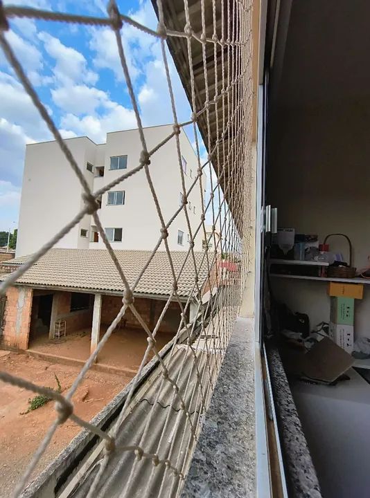 Rede de proteção para janela