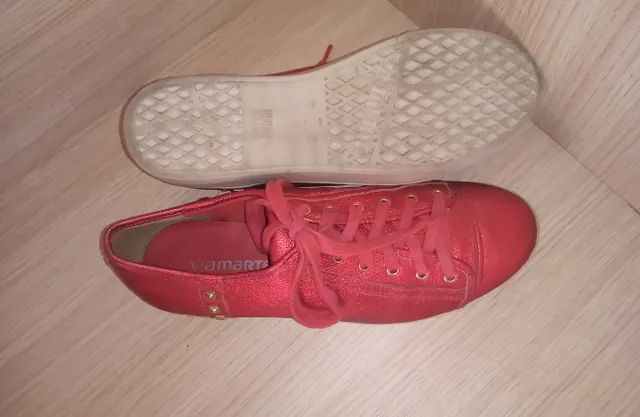 Tênis vermelho - Via Marte - Foto 3