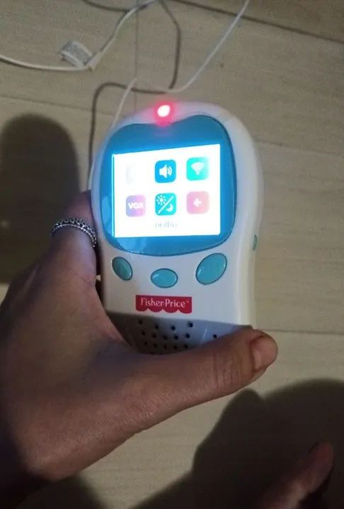 Babá eletrônica fisher price-mento por cartão taxas pelo comprador - Foto 2