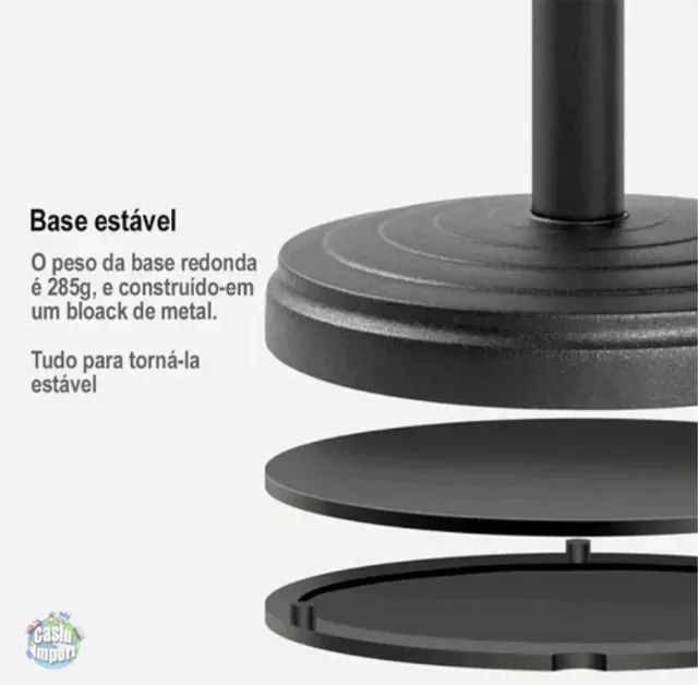 Suporte celular 360º com base antiderrapante - Foto 5