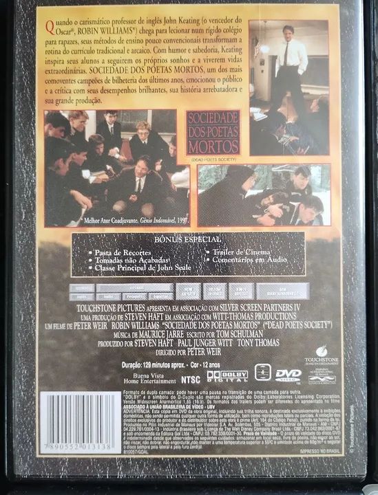 4 DVDs - Coleção de Filmes Clássicos Pacote - Foto 4