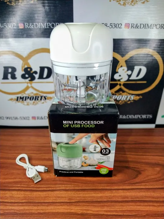 Entrega grátis!! Mini Processador de Alimentos USB Portátil