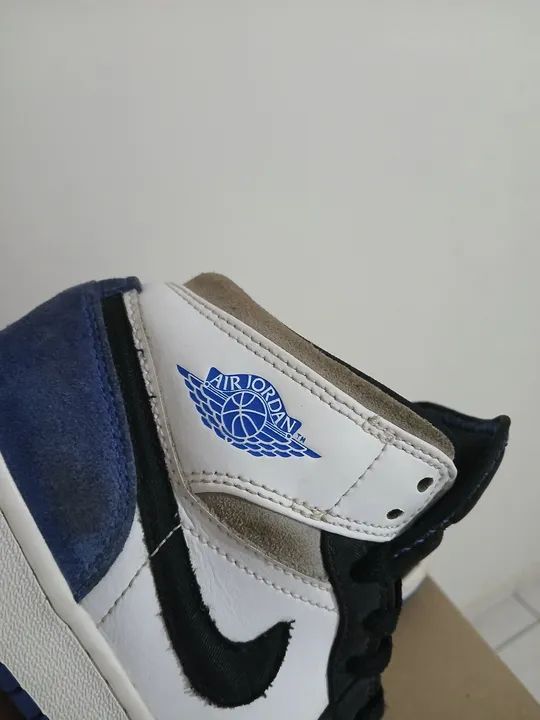 Tenis Nike Air Jordan Original 34/35 seminovo - Foto 4