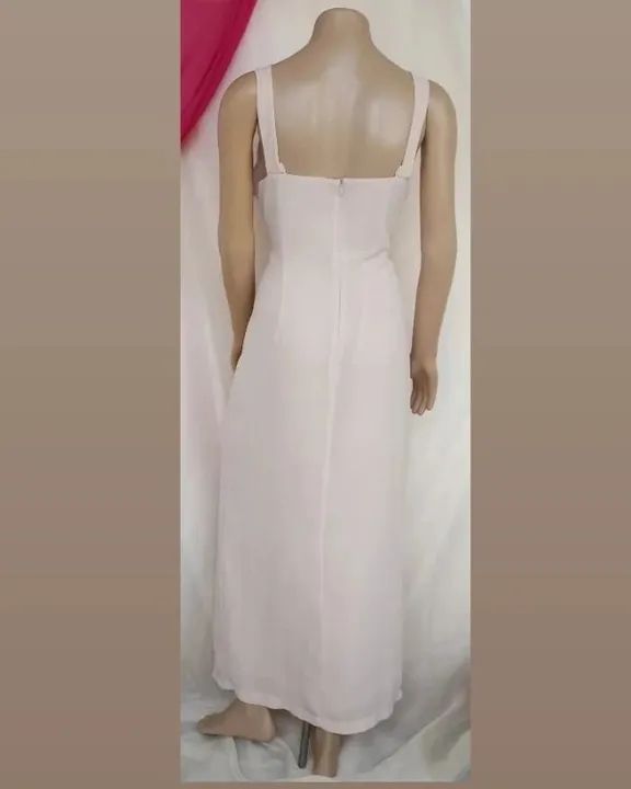 VESTIDO SOCIAL LONGO EM CREPE - Foto 3