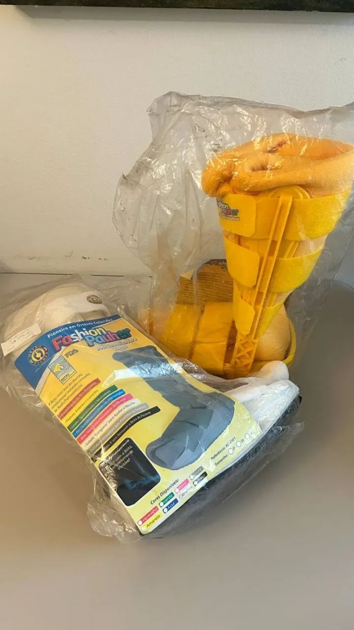 Bota imobilizadora ortopédica 