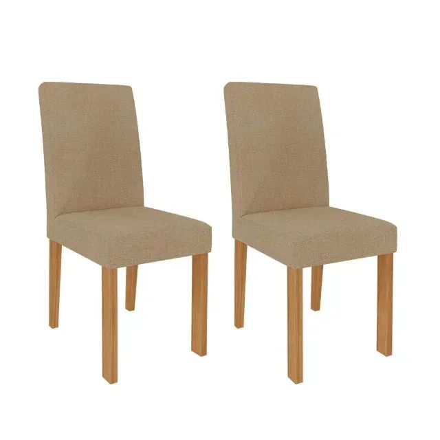Mesa de jantar Flora Quadrada com Cadeiras Maia Gengibre (A vista) - Foto 3
