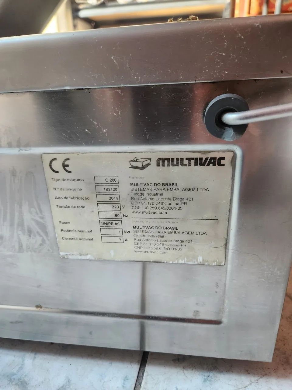 Seladora a vacuo multivac c200 - OPORTUNIDADE! - Foto 3