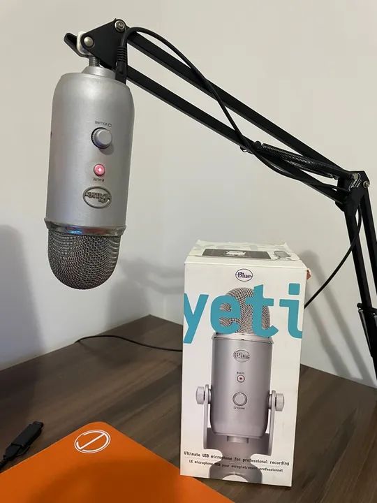 Microfone Blue Yeti USB - Foto 2