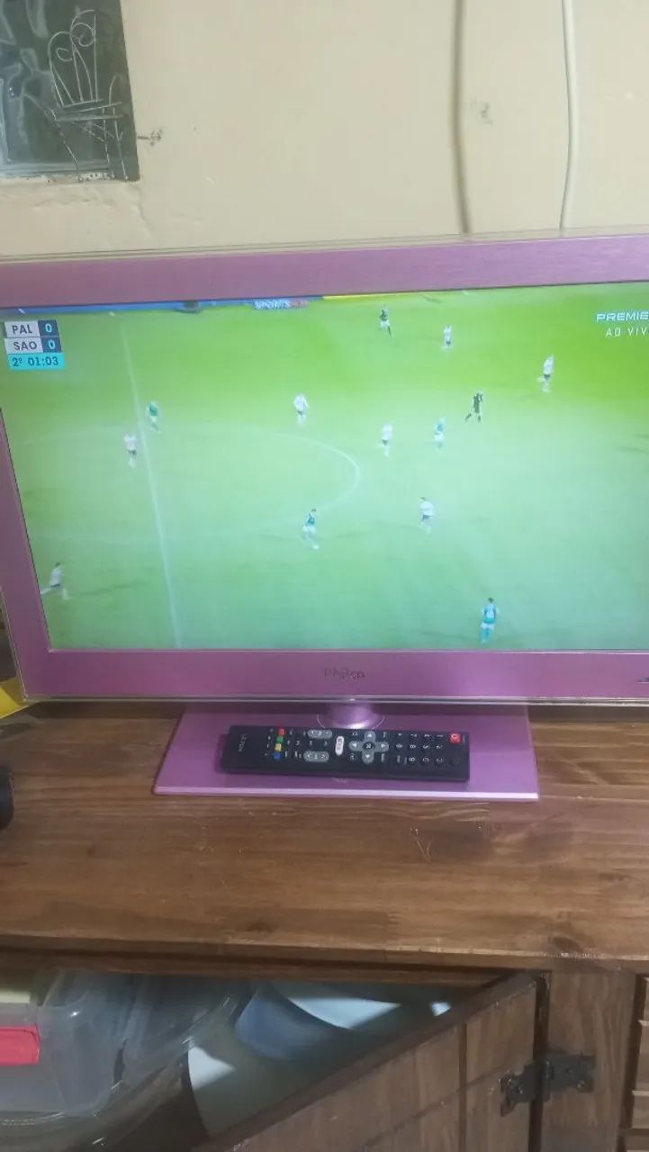 TV monitor Philco 24 polegadas Rosa