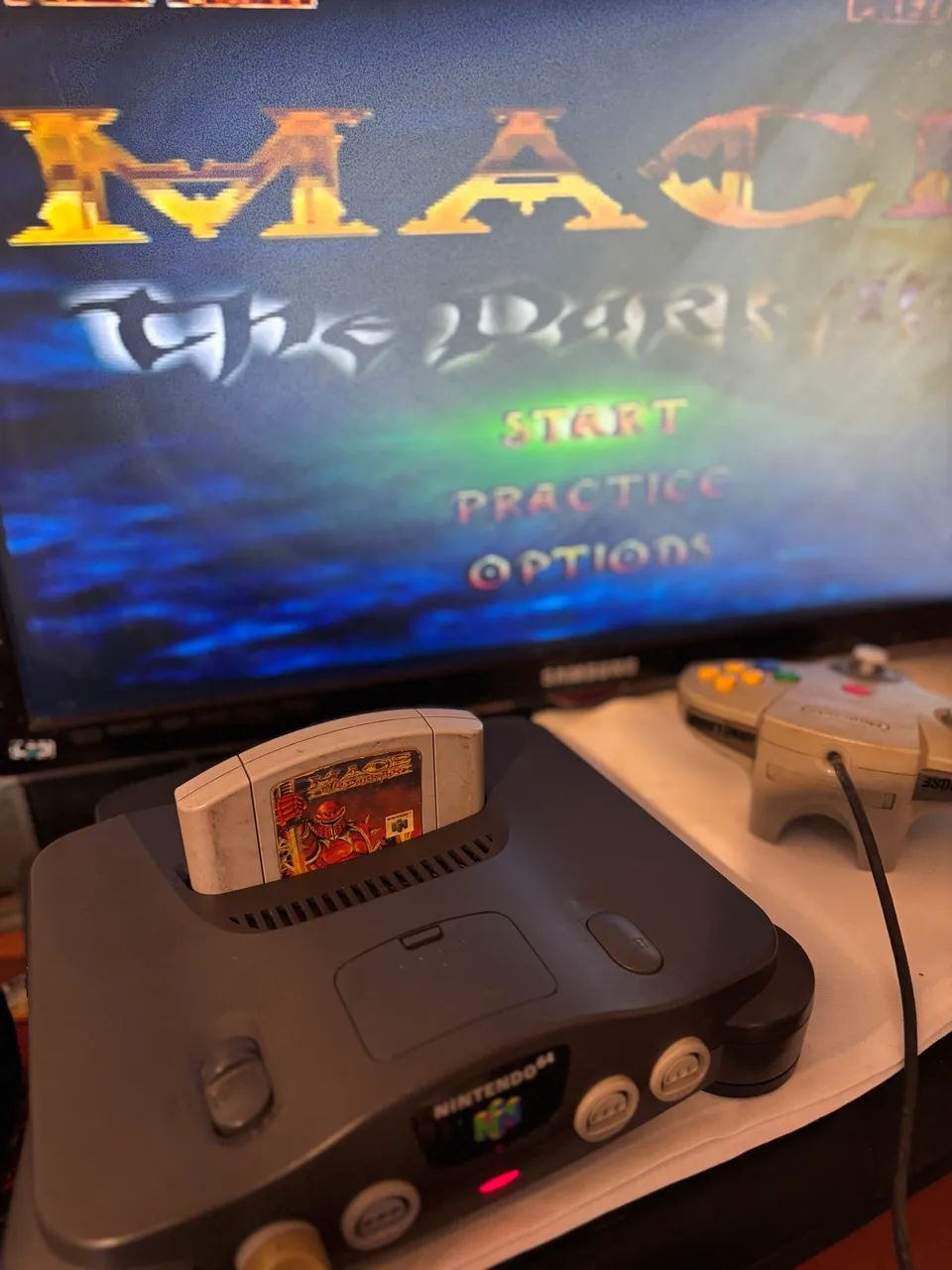 Jogo Mace The Dark Age Para Nintendo 64 Jogos de Vídeo Game
