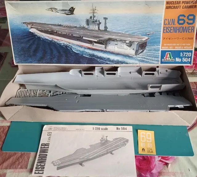 C.V.N 69 EI SENHOWER 1/720 ITALERI N.504 (36) - Foto 4