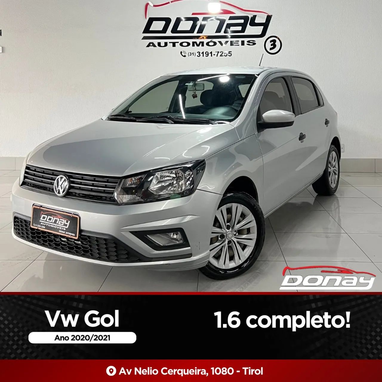 GOL 1.6 FLEX CÂMBIO MANUAL  
