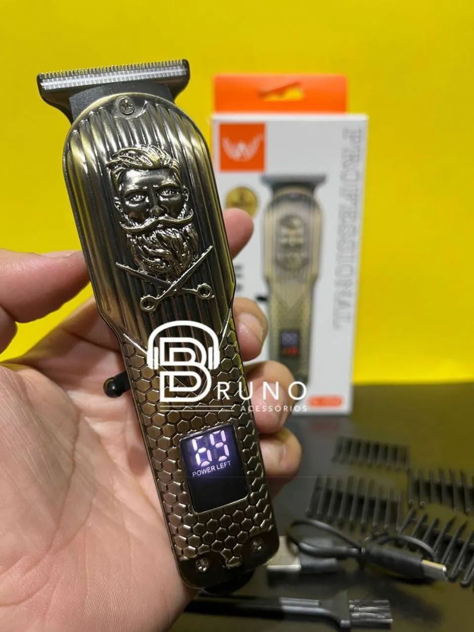 Aparador de Cabelo Profissional Estilo Vintage