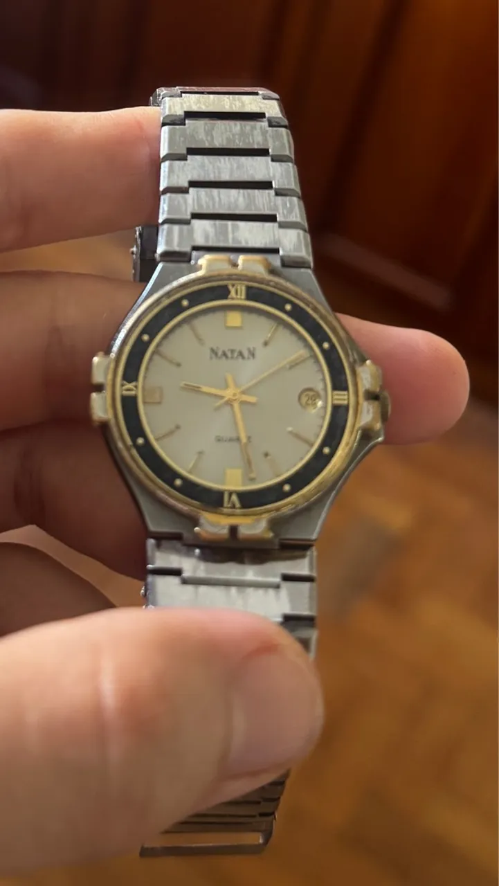 Relogio vintage Natan quartz original