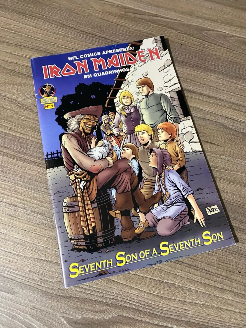 HQ Iron Maiden Seventh Son - Número 1