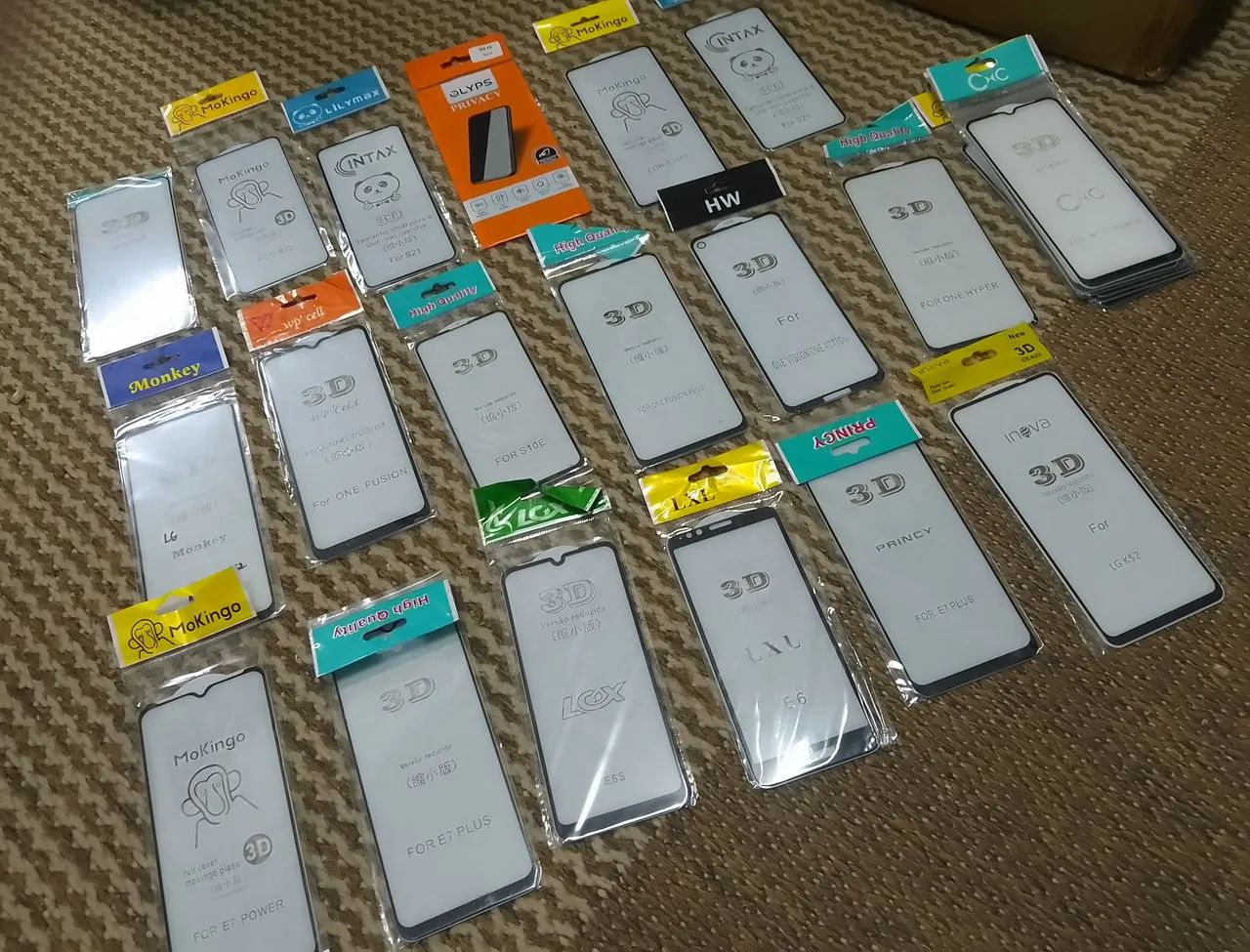 Películas 3D e Capinhas Celular Vários Modelos (vendo lote inteiro) - Foto 5