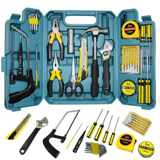 Kit Caixa 27 Ferramentas Embralumi Profissional C/ Maleta Multiuso Fenda Philips 2