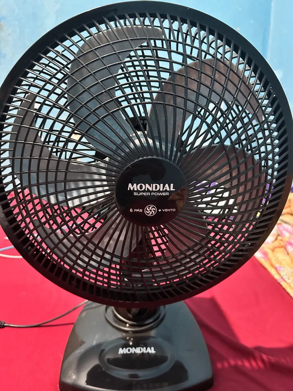Ventilador de Mesa Mondial Super Power