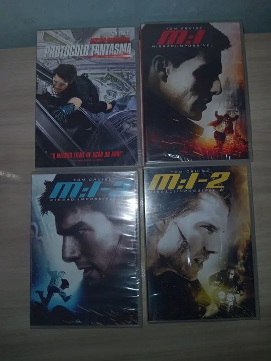 Quadrilogia Missão Impossível - Tom Cruise - Blu-Ray - Foto 4