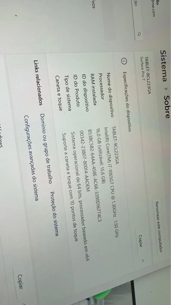 Microsoft Surface Pro 7 Intel i7 512GB 16GB - Foto 5