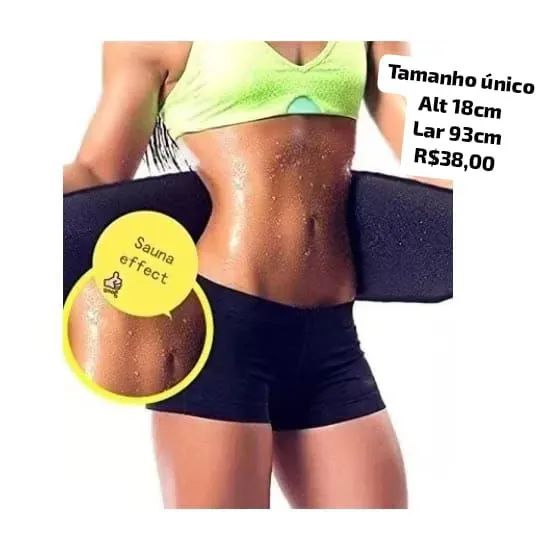 Cinto modelador SWEAT BELT - Tamanho Único - Foto 2