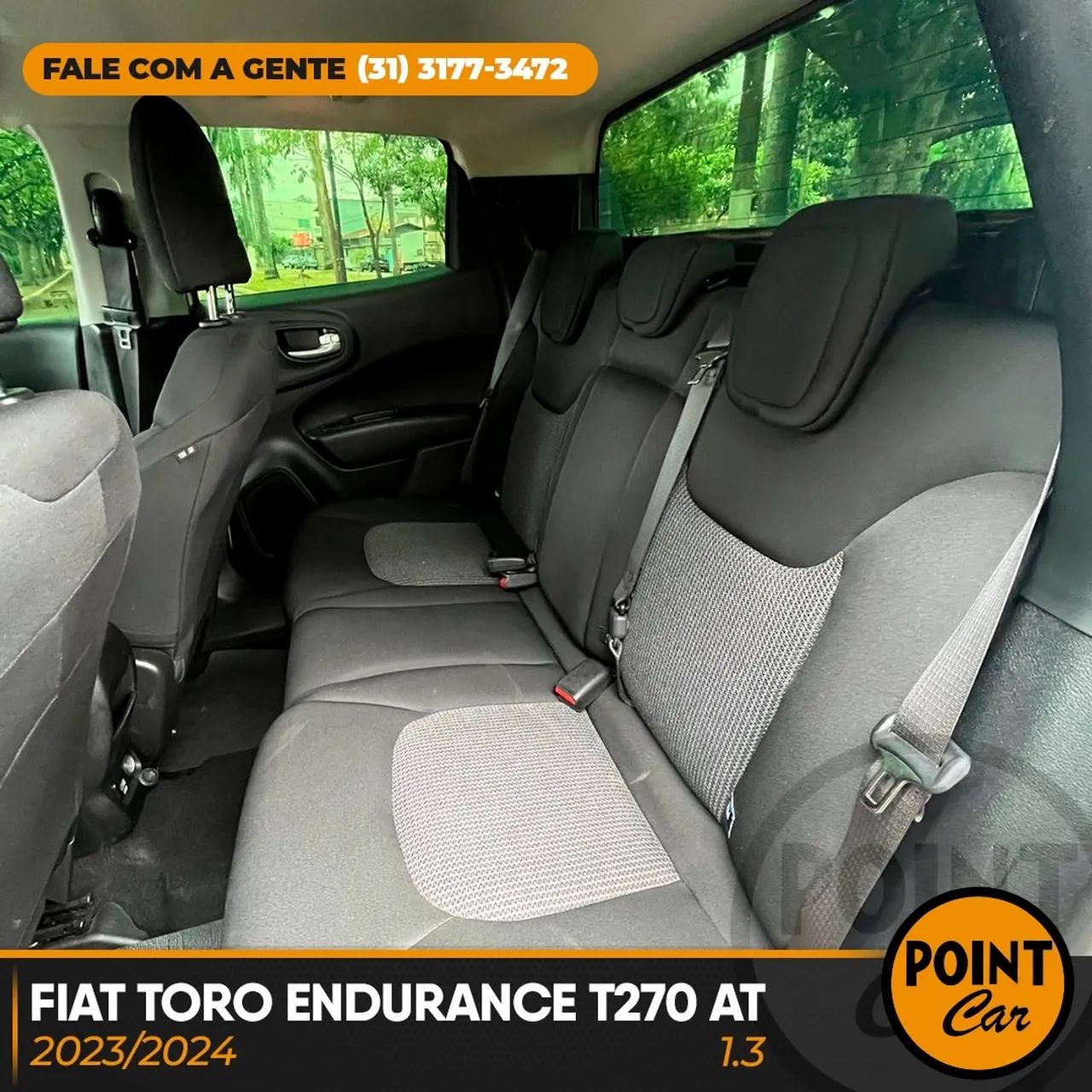 Fiat Toro Endurance 1.3 T270 4X2 Flex AUT 2024 - Foto 8