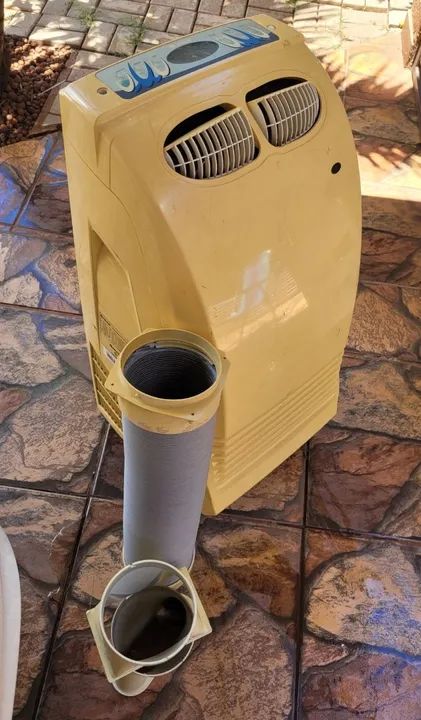 Ar condicionado 110v 110v portátil 12.000btus classificação A gelando 3x cartão 