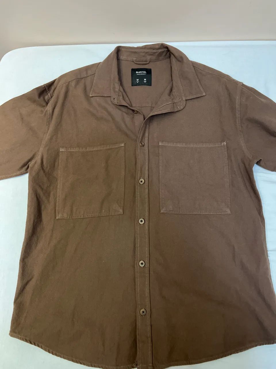Camisa Manga Longa Marrom