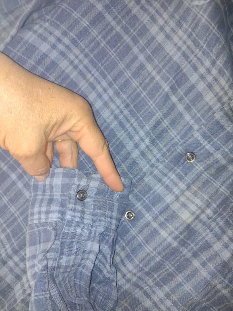 Camisa flanelada manga longa Hugo Boss. - Foto 3