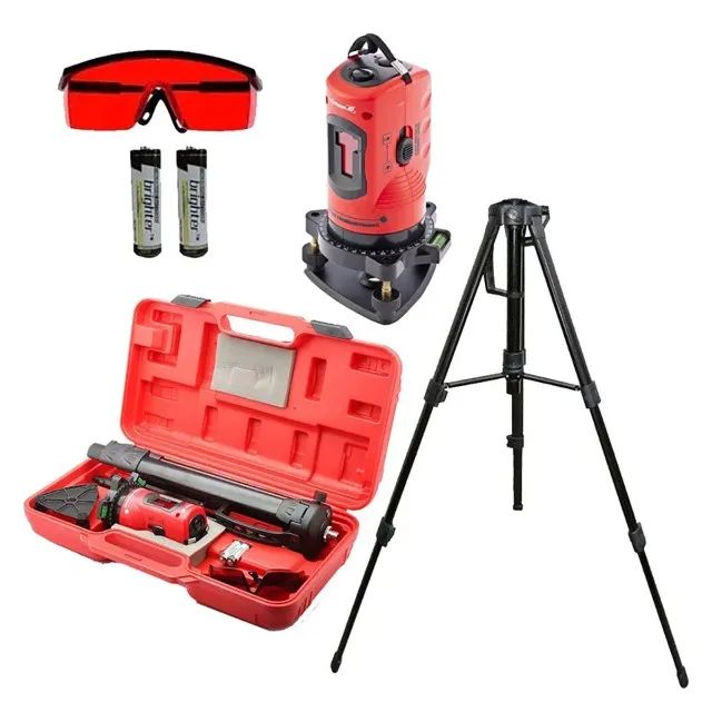 Nivel Laser 150mm Tripé 1100mm Autonivelamento Mtx - Foto 2