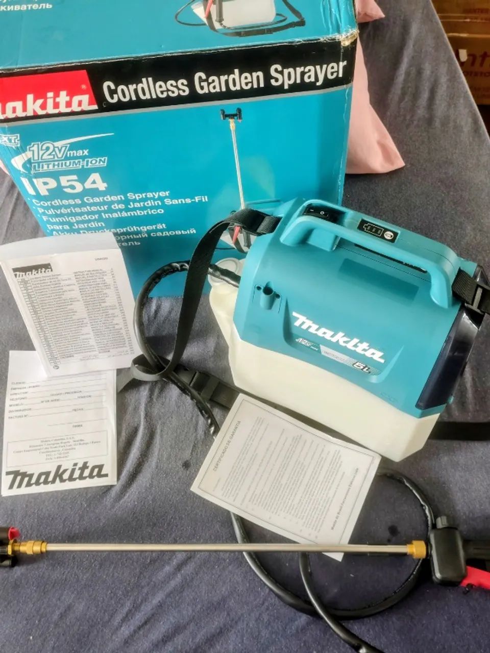 Pulverizador Makita a bateria - 12V