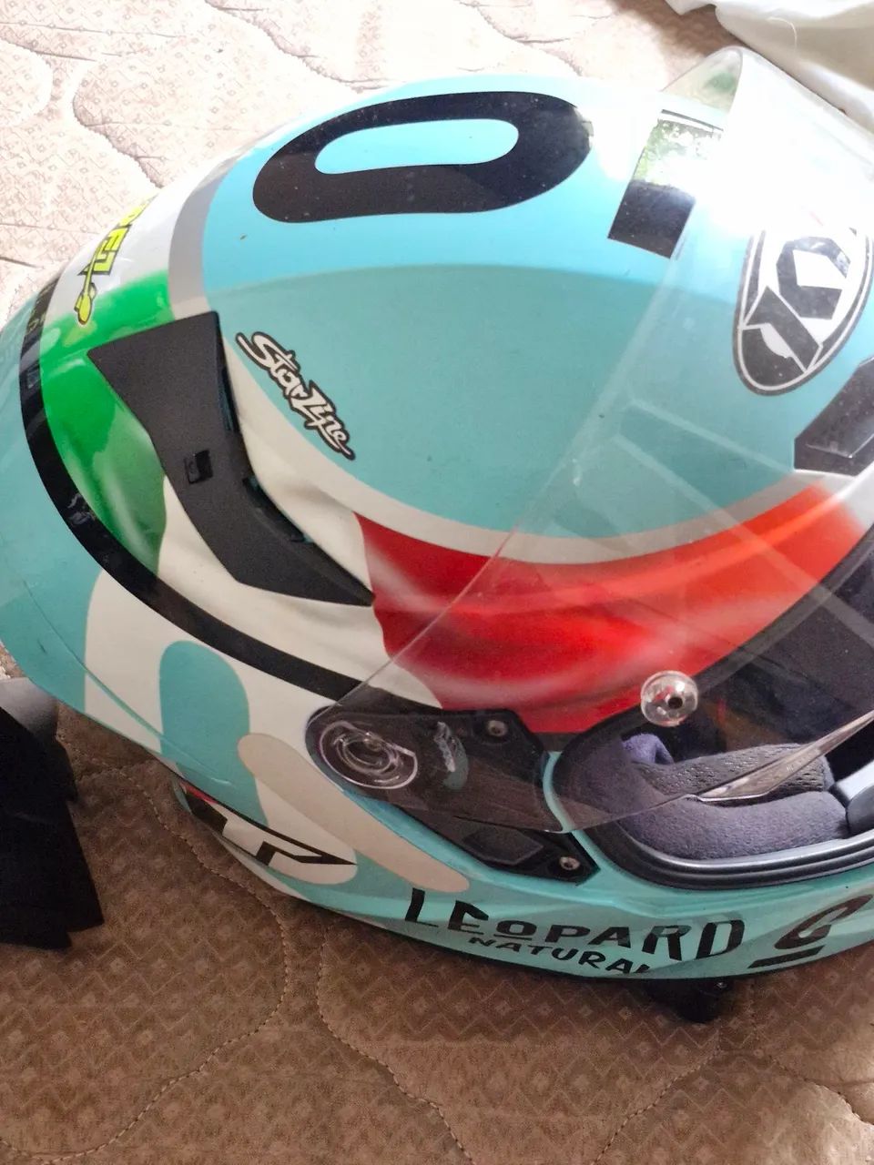 Capacete kyt tamanho 59 semi novo