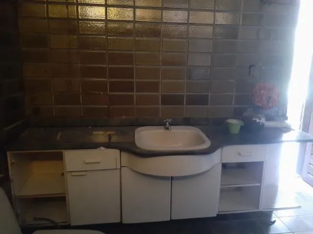 pia com marmore cozinha banheiro e area de lazer  - Foto 6