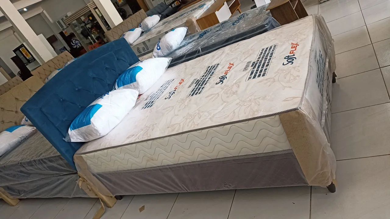 Cama Box Softflex Molas Ensacadas-Nova!!! PRONTA ENTREGA!!!