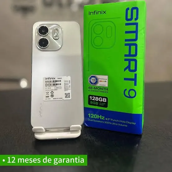 infinix Smart 9 128GB NOVO LACRADO