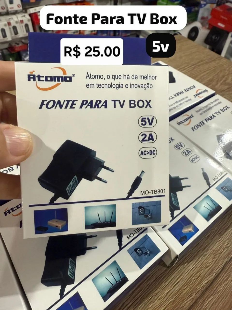 Fonte para TV box