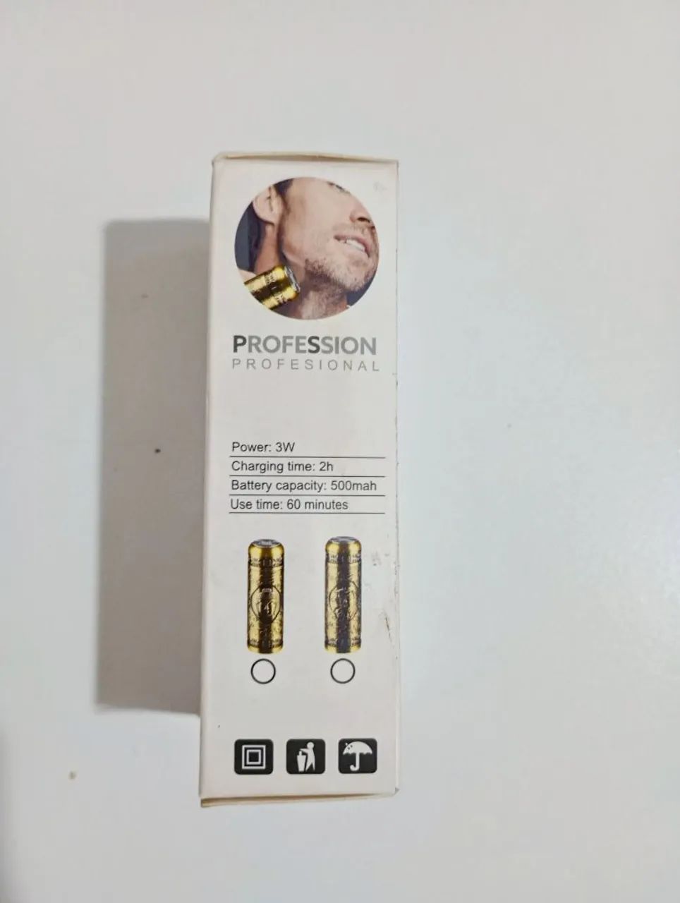 Mini Aparador de Barba Recarregável sem Fio  - Foto 3