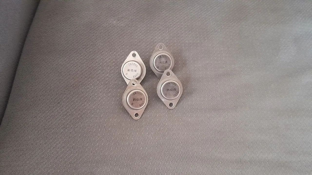 4 transistor 2n3055 rca original 