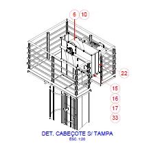 Projeto Para Fabricação-Elevador de Caneca 18,5m - 30Ton/h