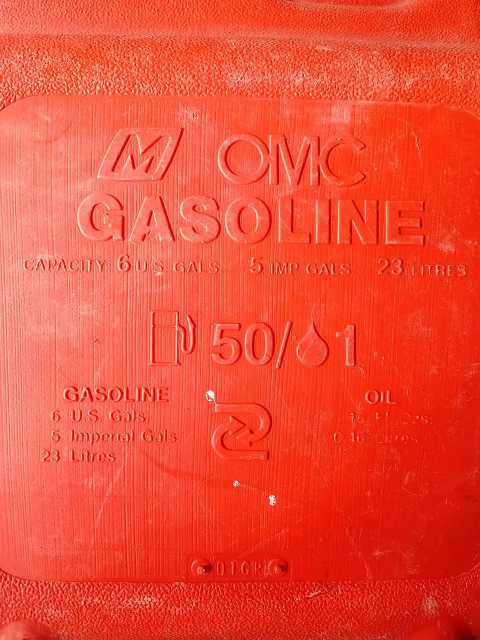 Tanque combustível motor popa original 23 litros - Foto 4