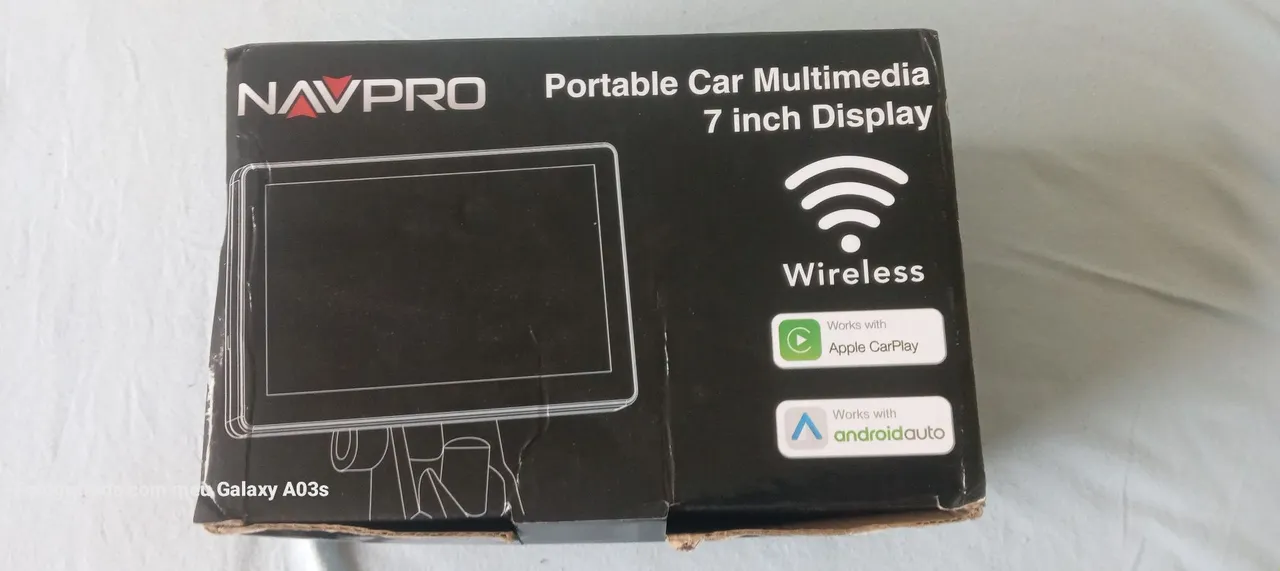 Central Multimídia Automotiva NAVPRO 7 Polegadas